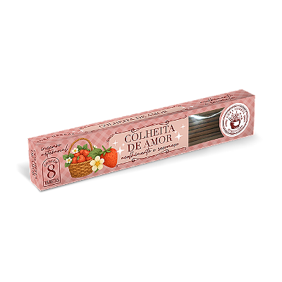 Incenso Colheita de Amor 8 varetas Cura Herbal