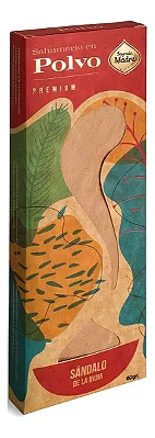 Incenso em Pó Premium Sândalo 45gr Sagrada Madre