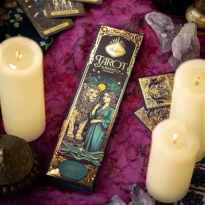 Incenso Tarot Marsella Baunilha e Olíbano Sagrada Madre