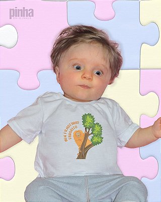 Camiseta Vegana Eco Frases Meu Filhotinho Favorito - Linha baby