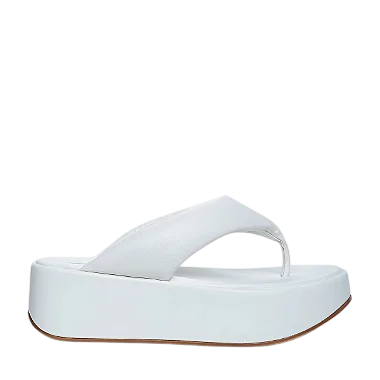 Carrano - Flat Thong Heavy Couro Branco