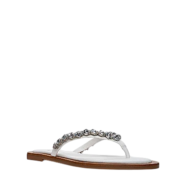 Carrano - Flat Shine Cristal Couro Branco