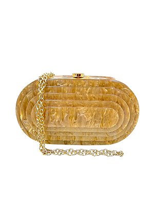 Seu Sapato - Bolsa Oval Madrepérola