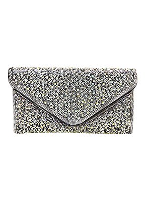 Seu Sapato - Bolsa clutch prata