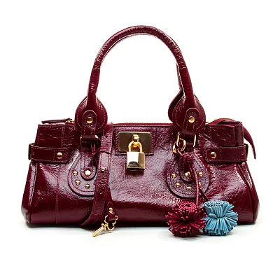 Cecconello - Bolsa Couro Bordô Cecconello