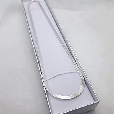 CORRENTE FEMININA LAMINADA  3,5MM PATA 925
