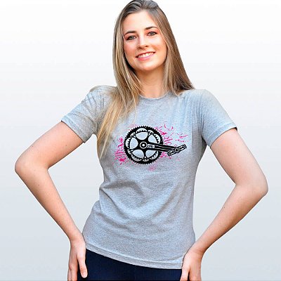 T-shirt Feminina Mais Bike Pédivela