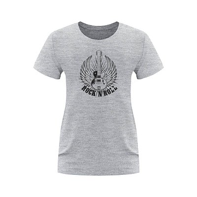 T-shirt Feminina Basic Rock – Asa Rock