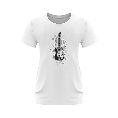 T-shirt Feminina Basic Rock - Rock Vertical