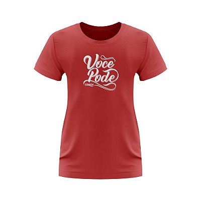 T-shirt Feminina Coach Wear - Você Pode