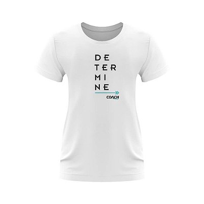 T-shirt Feminina Coach Wear - Determine