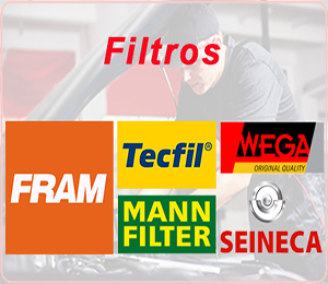Linha de filtros