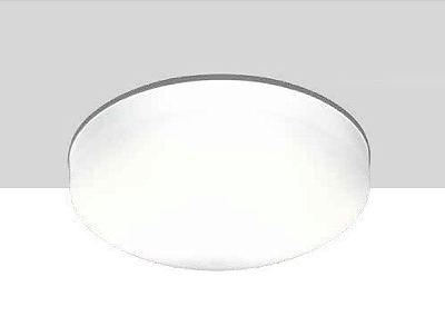 Plafon Newline Iluminação Pillow Sobrepor Vidro Branco Alumínio Redondo 11x25cm 2x E27 25W Bivolt 110v 220v 1690BR Sala Quarto e Cozinha