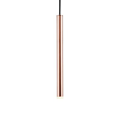 PENDENTE Klaxon Iluminação TUBE LONG G  Tubular Cilindrico Vertical  2,8 cm x 120 cm x 2,8 cm