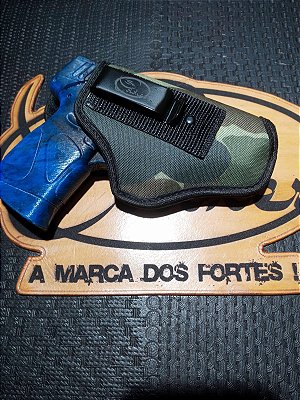 Coldre G2c, G3c Cor Camuflado, Porte Velado (Edição Luxo Forro)