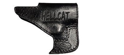 -Coldre tipo carteira ( Bolso) p/ Springfield HELLCAT 9mm com Red Dot