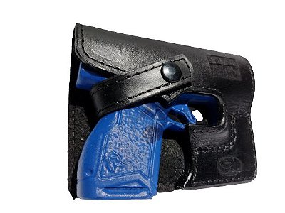 Coldre tipo carteira ( Bolso ) GX4, com alça de retenção da arma