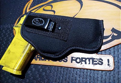 Coldre Neoprene Pt938, 58 Hc , Glock (25, 19, 23, 32 e 38), PT938, PT58 HC, 838, Th40c, Pt809c ...