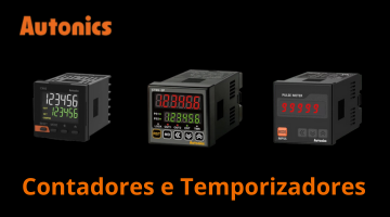 CONTADODES E TEMPORIZADORES AUTONICS
