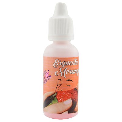 OLEO DE MASSAGEM EM GOTAS ESQUENTA MORANGO 20ML