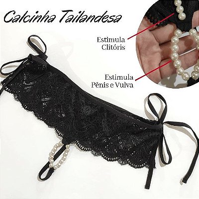 CALCINHA TAILANDESA ESTIMULADORA DE CLITÓRIS