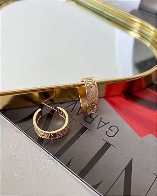 Brinco Argola Cartier M