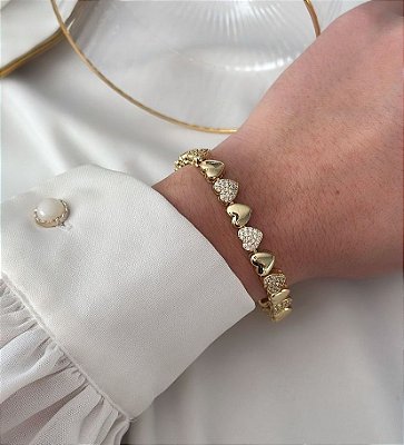 Pulseira Mis Zircônia  Premium