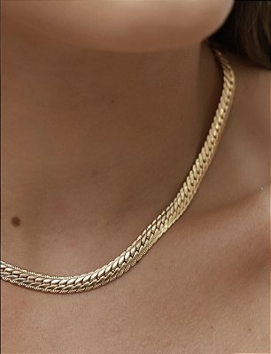 Choker Corrente Grossa