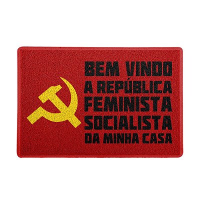 Capacho 60x40cm - Republica Feminista