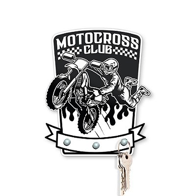 Porta Chaves 15x13 - Motocross Club