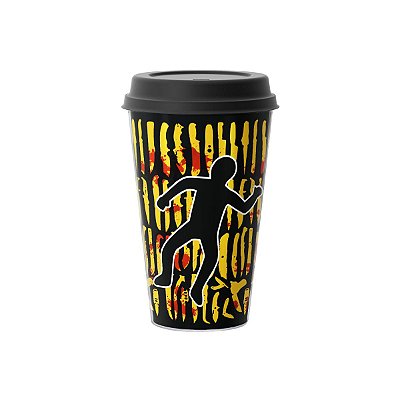 Copo Café 500ml - Cena do Crime PRETO