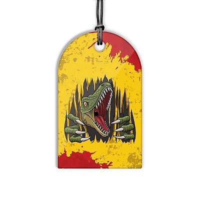 Tag para Mala, Mochila ou Lancheira - DINOSSAURO