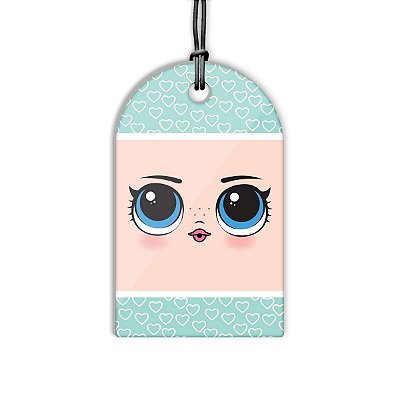 Tag para Mala, Mochila ou Lancheira - DOLL Olhos