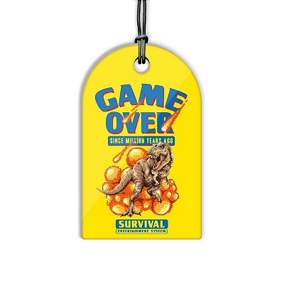 Tag para Mala, Mochila ou Lancheira - GAME OVER