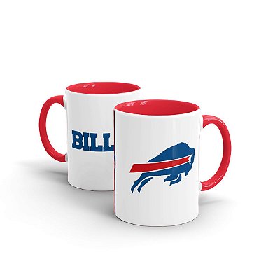 Caneca de Cerâmica Licenciada NFL - Buffalo Bills