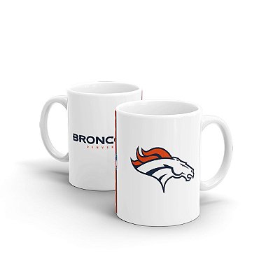 Caneca de Cerâmica Licenciada NFL - Denver Broncos