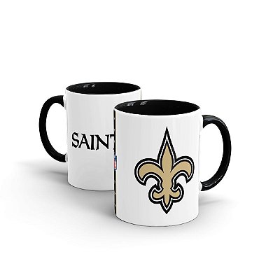 Caneca de Cerâmica Licenciada NFL - New Orleans Saints