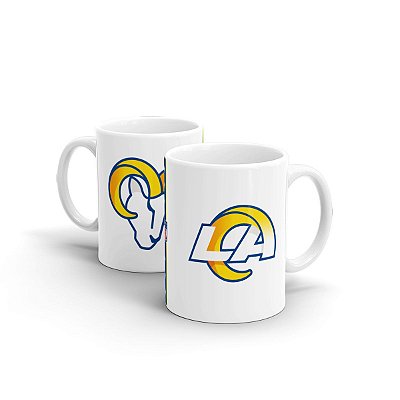 Caneca de Cerâmica Licenciada NFL - Los Angeles Rams