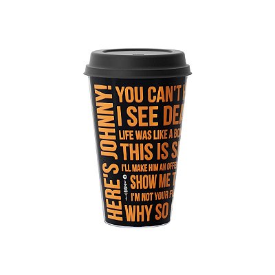 Copo Café 500ml Cinema com Rapadura - Frases