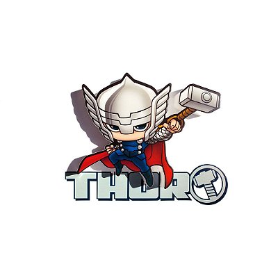 Mini Luminária 3D Light FX Marvel Thor