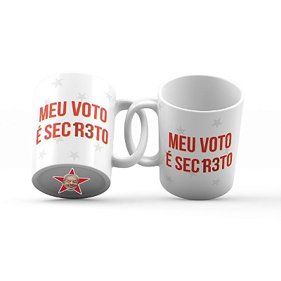 Caneca Cerâmica - Voto secreto