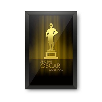 Quadro Porta Ingressos de Cinema - OSCAR