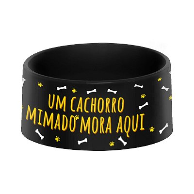 Comedouro ou Bebedouro Pet - CACHORRO MIMADO