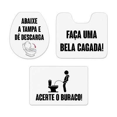 Jogo Tapete Banheiro - Acerte o Buraco