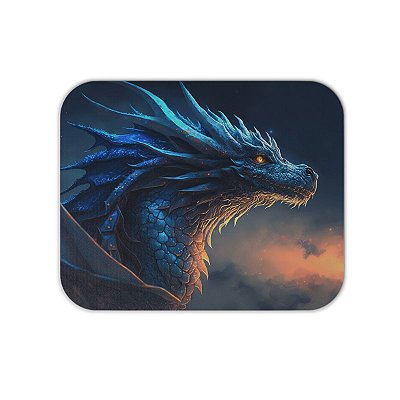 Mouse Pad em Tecido - Dragons - Dragão de Gelo
