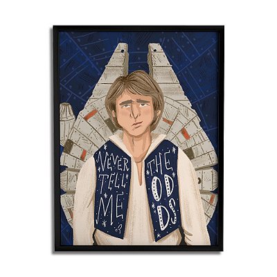 Quadro Decorativo Han Solo By Carol Rempto - Beek