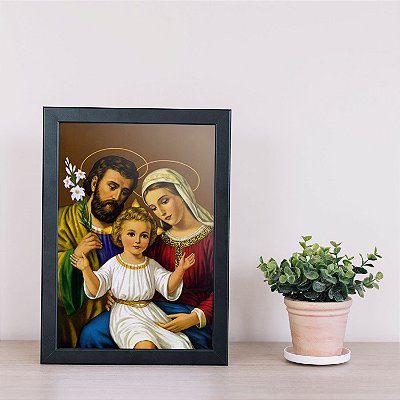 Quadro Sagrada Família - Foto