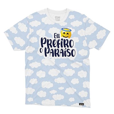 Camiseta Pijama Eu prefiro o Paraiso ref 243