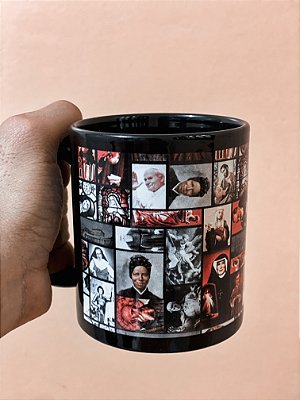 Caneca Preta Saints - 300ml