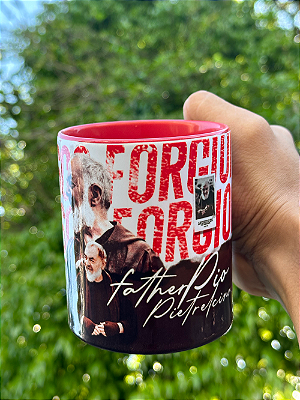 Caneca São Padre Pio - 325ml